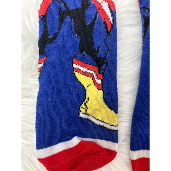 My Hero Academia All Might Men's Novelty Socks EUC - Picture 4 of 5